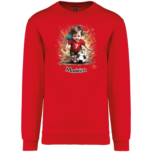 Sweatshirt Kariban sem Capuz 7 Madeira