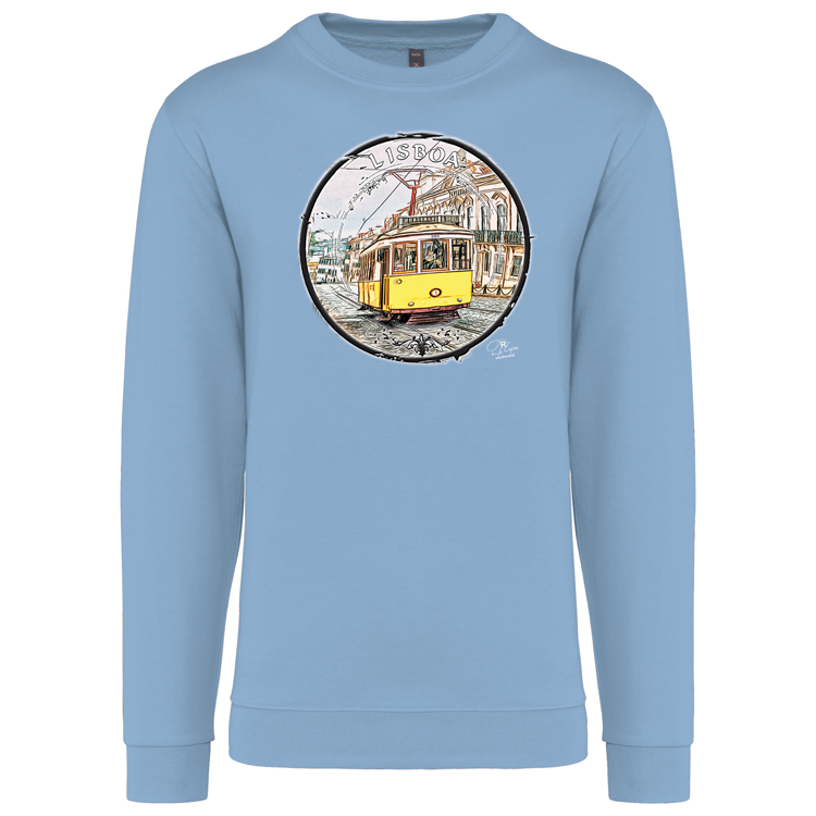Sweatshirt Kariban sem Capuz Calçada do Combro