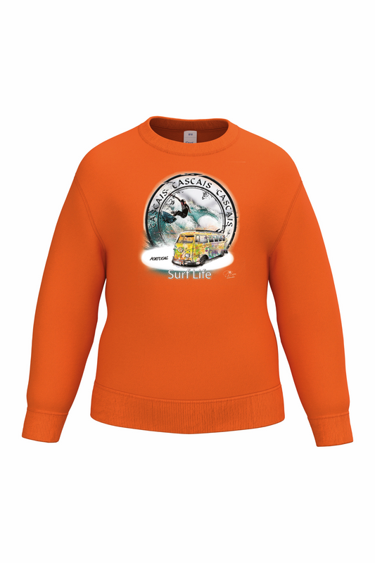 Sweatshirt sem capuz Ideal Kids Surf Life Cascais