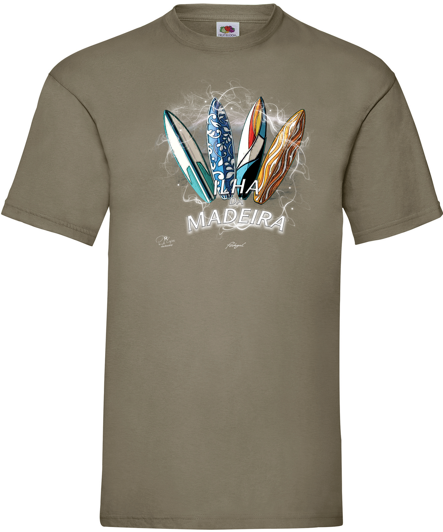 T-shirt Surfboards Ilha da Madeira