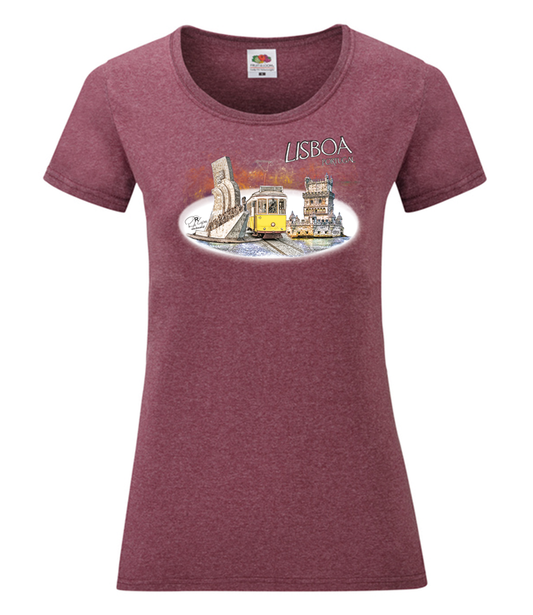 T-shirt Senhora Monumentos Belém