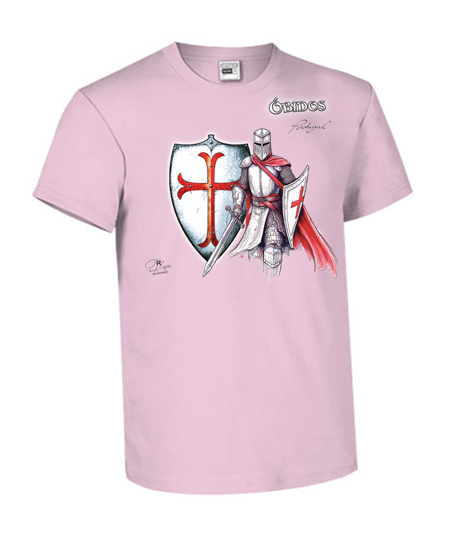 T-shirt Kids Templário Óbidos