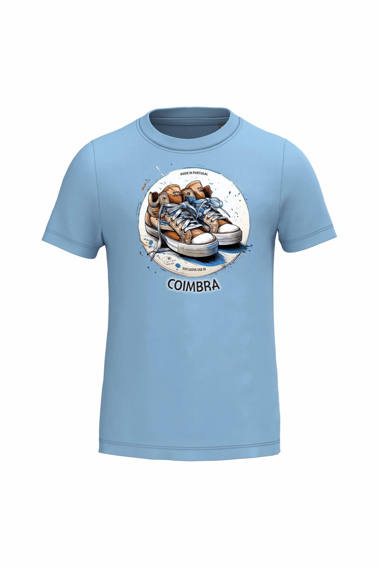 T-shirt de Criança Kariban Exclusive Coimbra