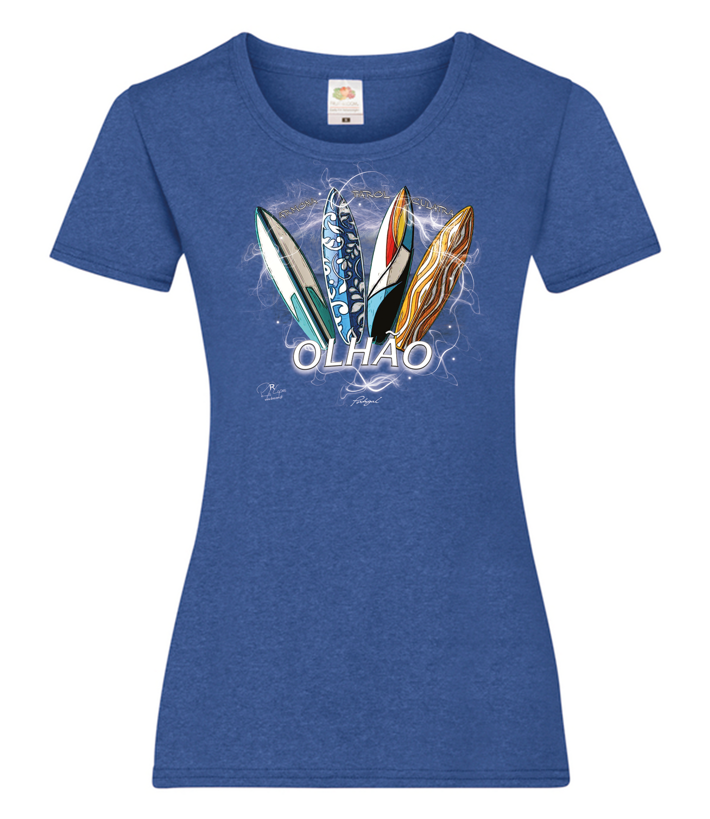 T-shirt Senhora Surfboards Olhão