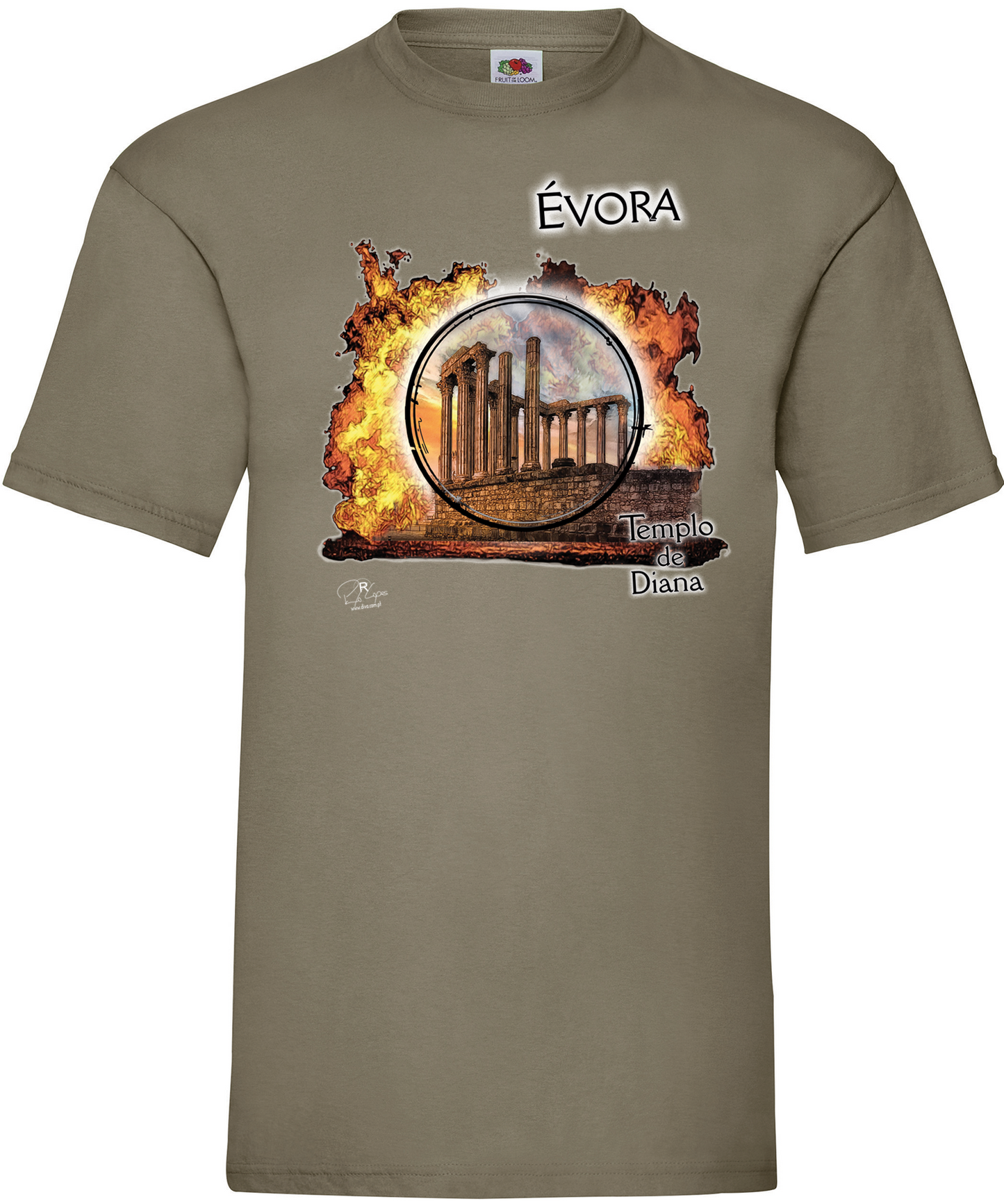 T-shirt Templo de Diana