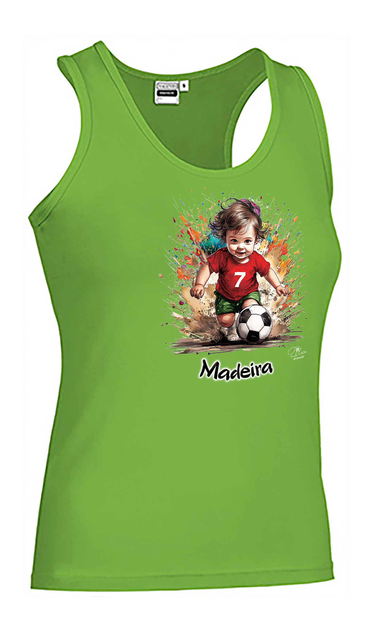 T-shirt Alças Senhora 7 Madeira