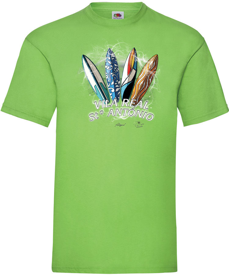 T-shirt Surfboards Vila Real Stº António