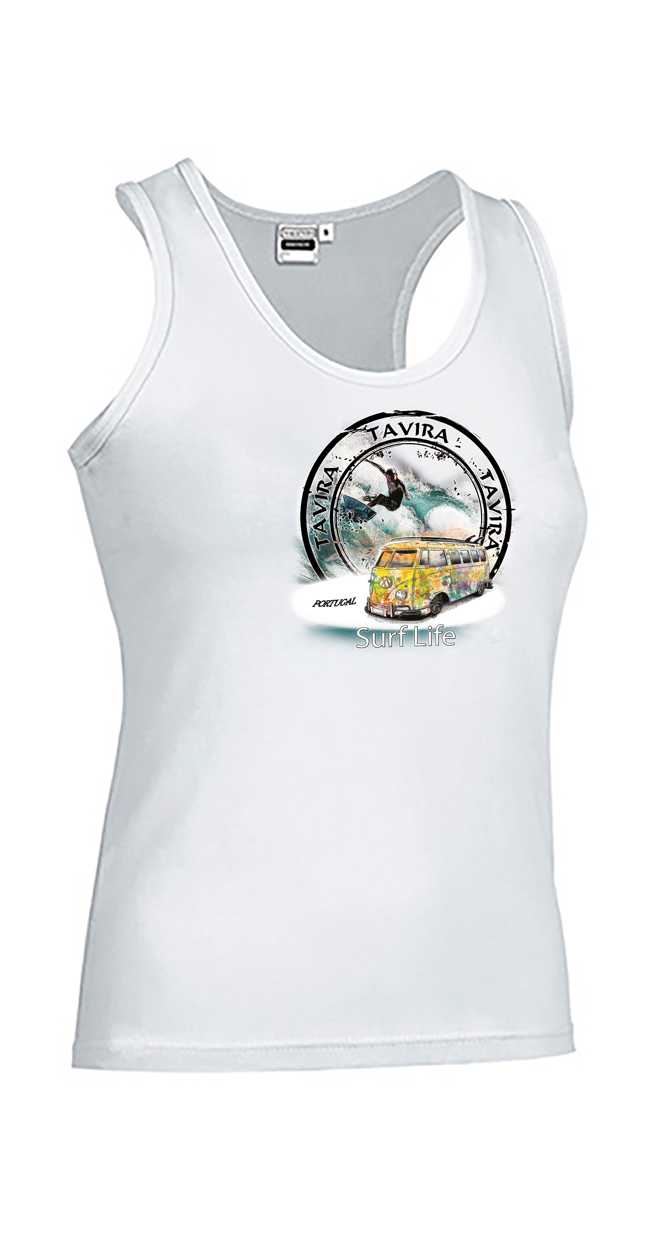 T-shirt Alças Senhora Surf Life Tavira