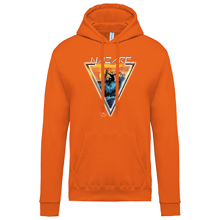 Sweatshirt Kariban com Capuz Sunset Nazaré