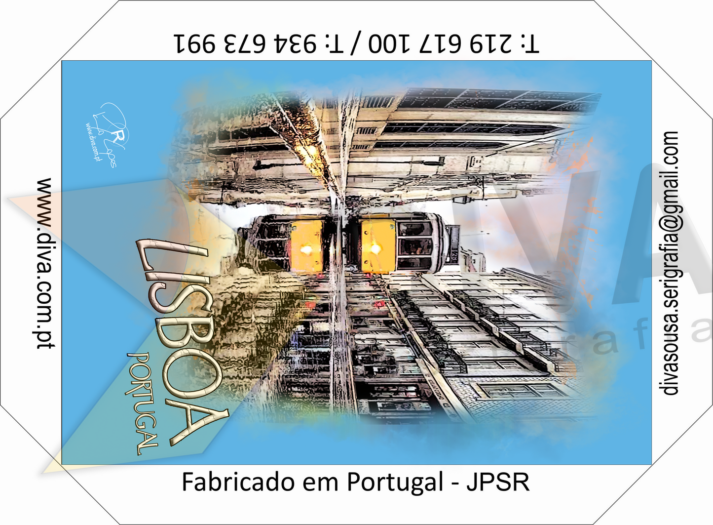 Magnético Espelho Lisboa