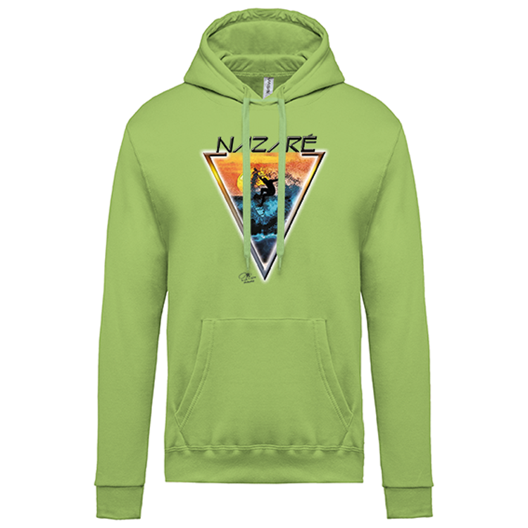 Sweatshirt Kariban com Capuz Sunset Nazaré