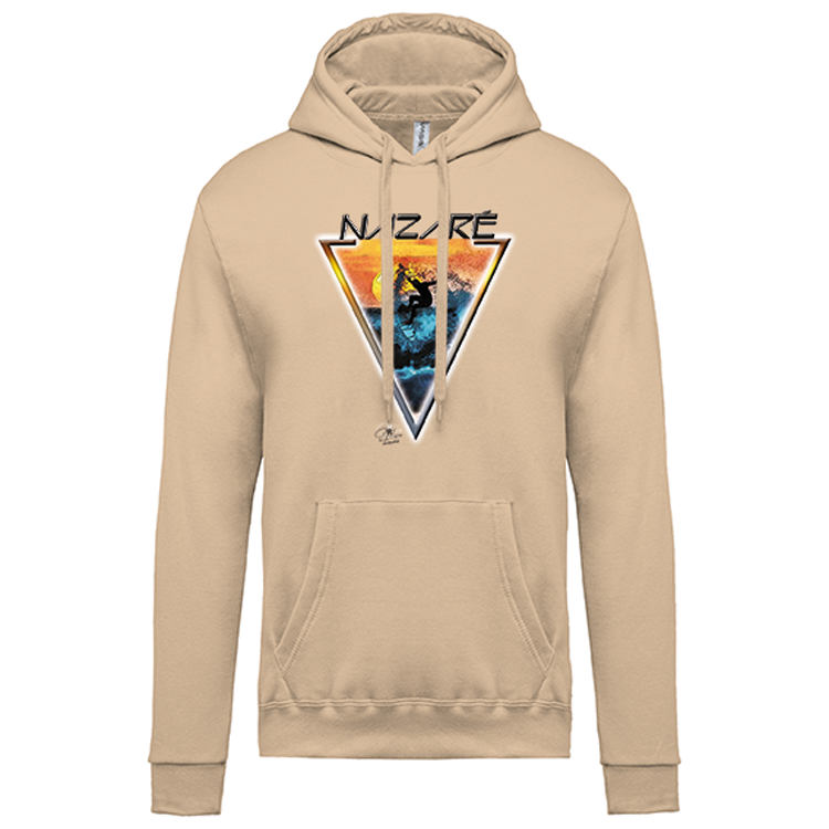 Sweatshirt Kariban com Capuz Sunset Nazaré