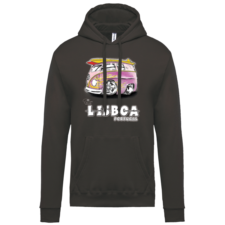 Sweatshirt Kariban com Capuz Gorduxinha Lisboa