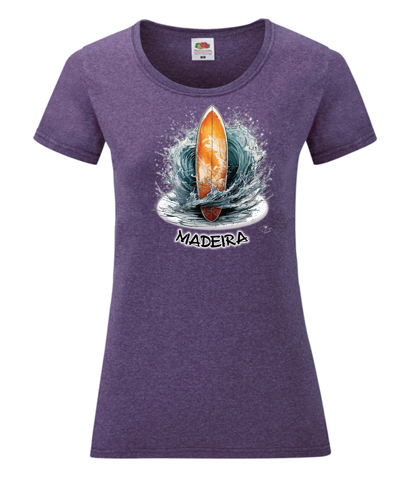 T-shirt Senhora Prancha Madeira
