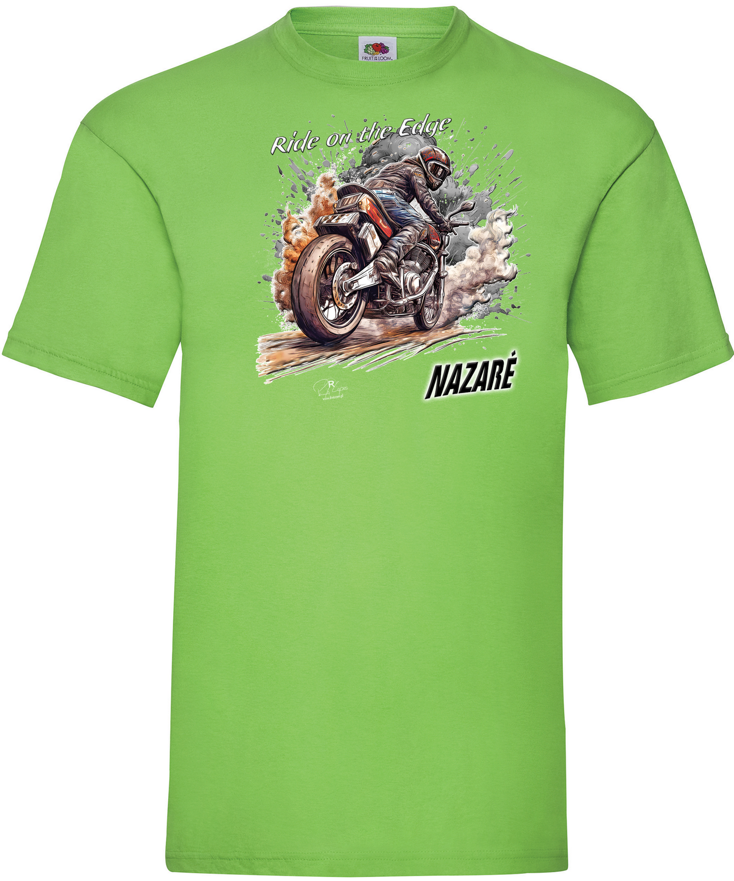 T-shirt Ride on the Edge Nazaré