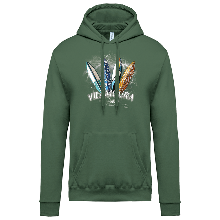 Sweatshirt Kariban com Capuz Surfboards Vilamoura