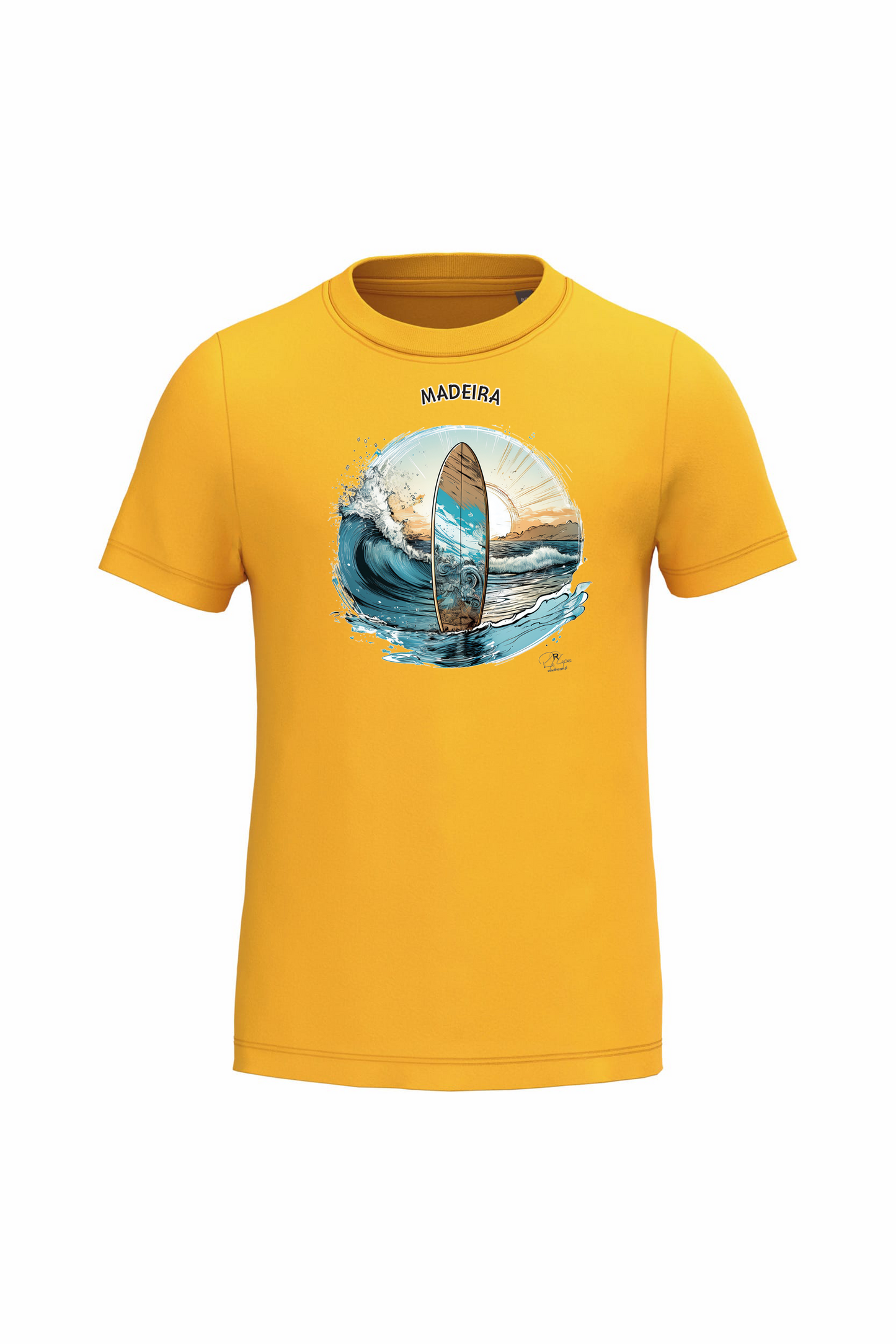 T-shirt de Criança Kariban Sol Madeira