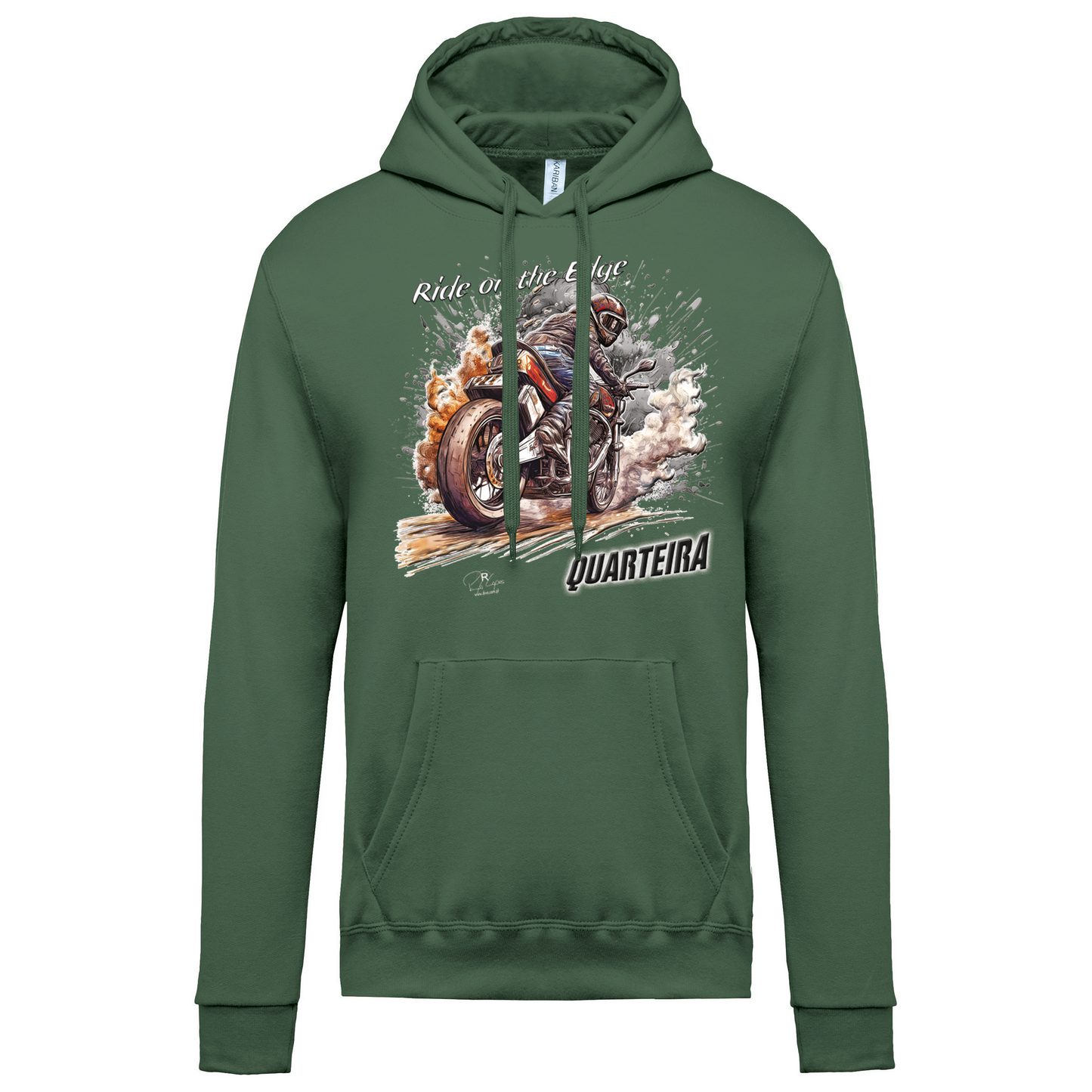 Sweatshirt Kariban com Capuz Ride on the Edge Quarteira