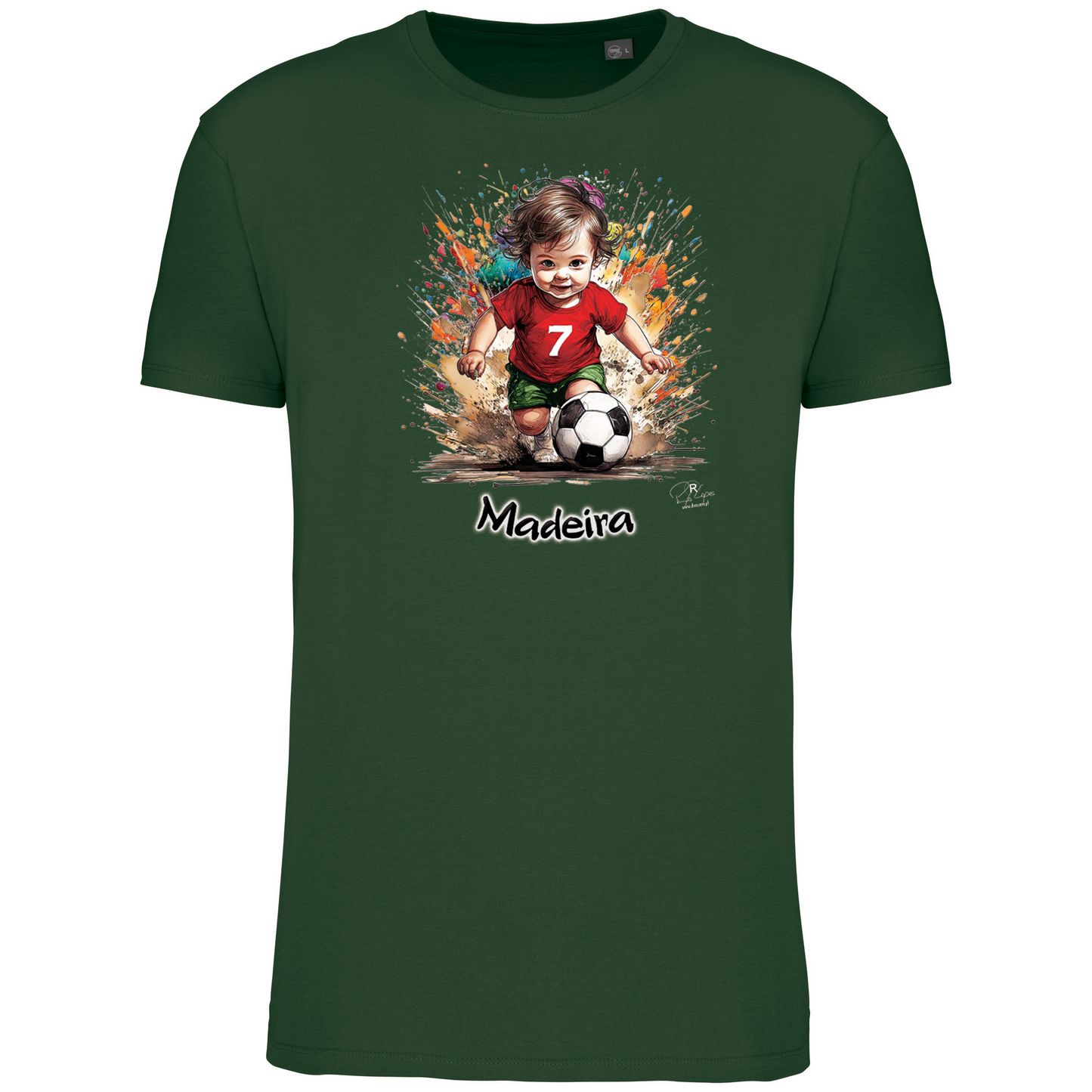 T-Shirt Algodão Biológico 7 Madeira