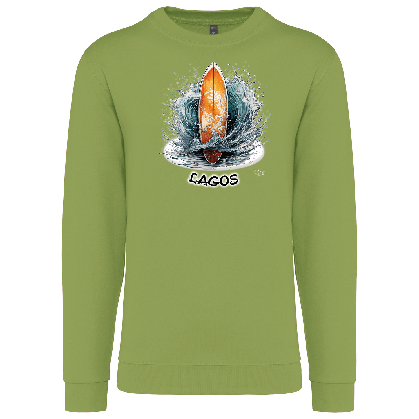 Sweatshirt Kariban sem Capuz Prancha Lagos