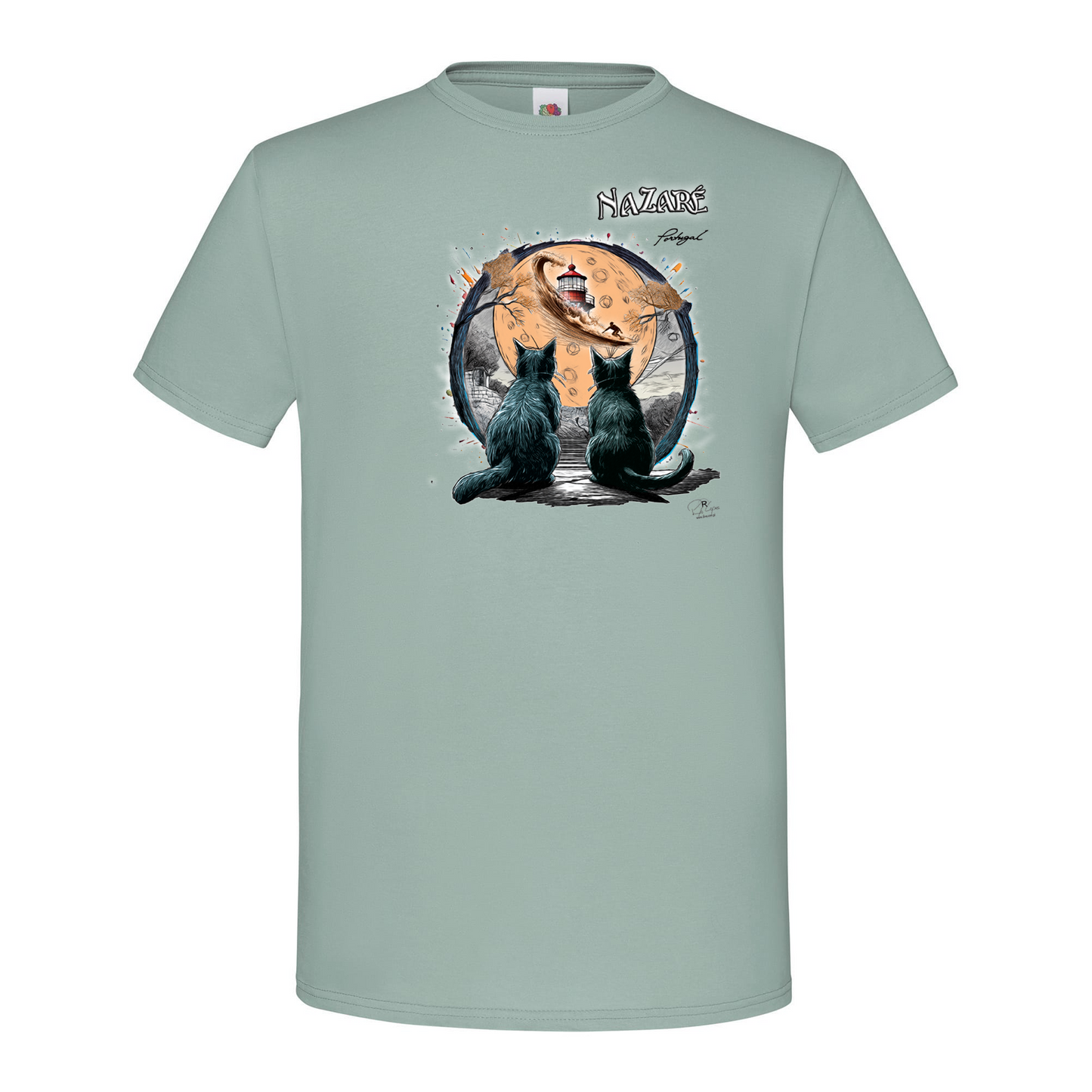 T-shirt Fruit of the Loom, Iconic, 150g, Luar Nazaré