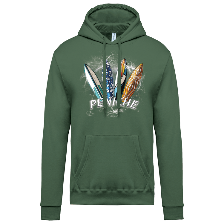 Sweatshirt Kariban com Capuz Surfboards Peniche