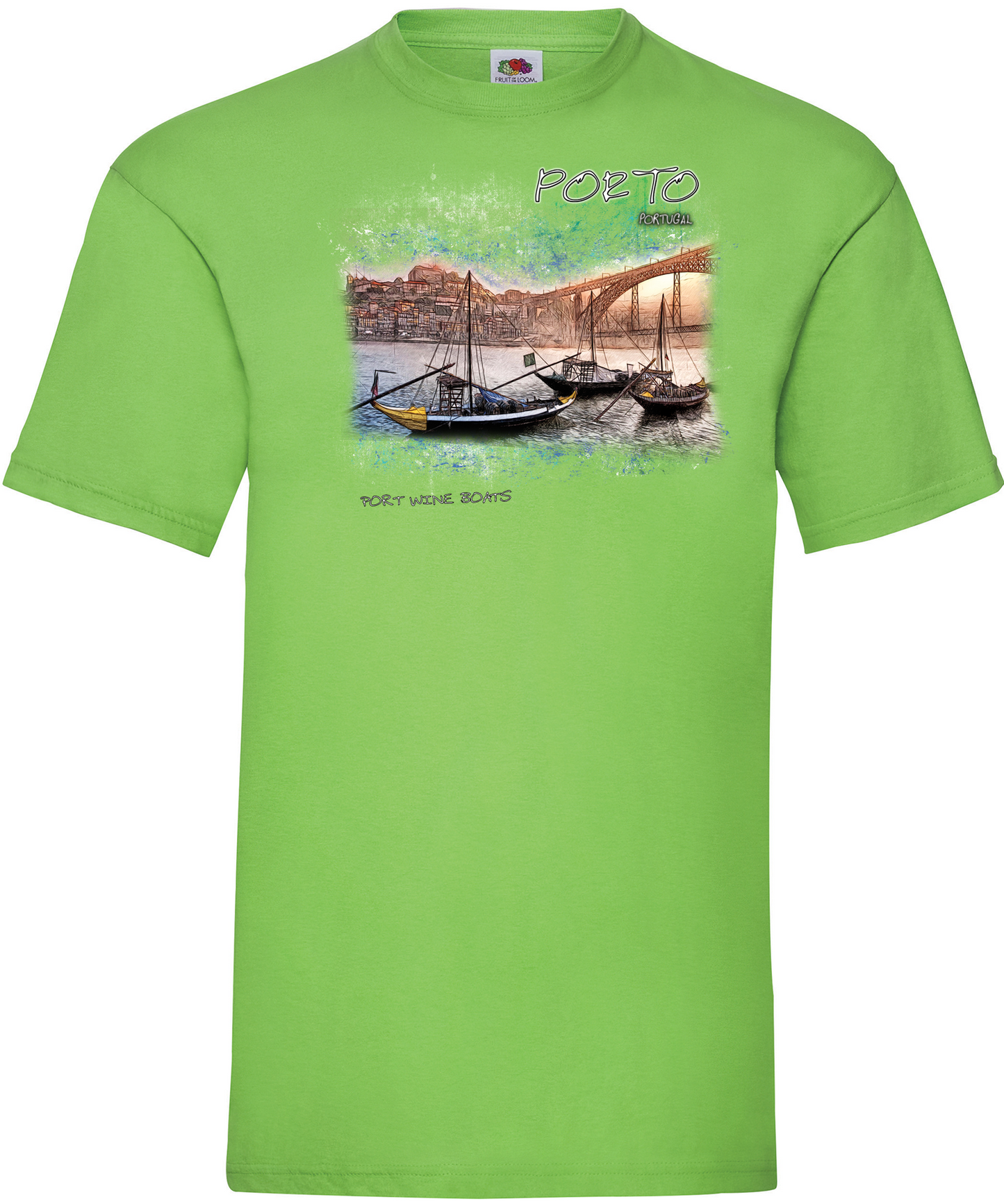 T-shirt Port Wine Boats