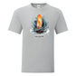 T-shirt Fruit of the Loom, Iconic, 150g, Prancha Nazaré