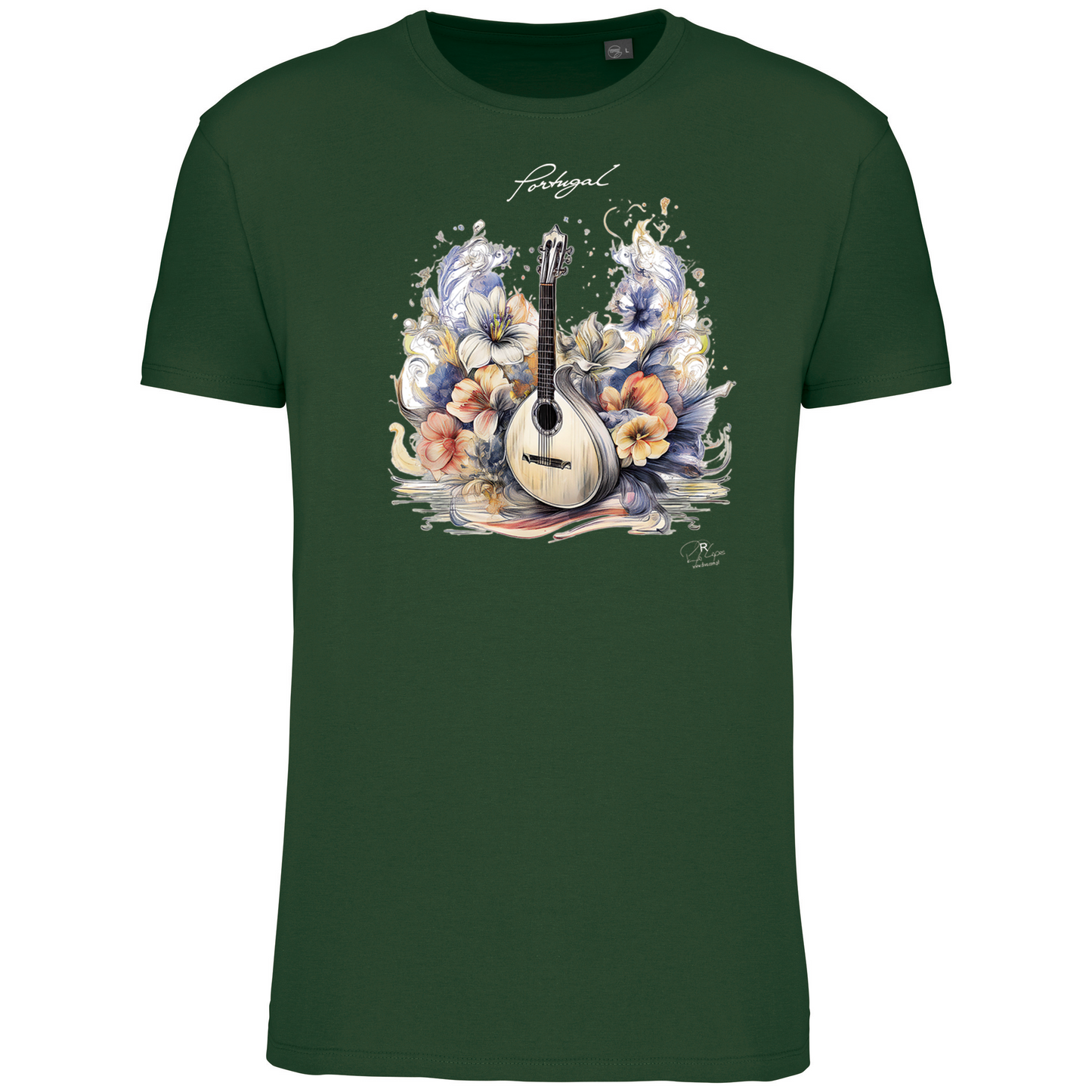 T-Shirt Algodão Biológico Guitarra Portuguesa