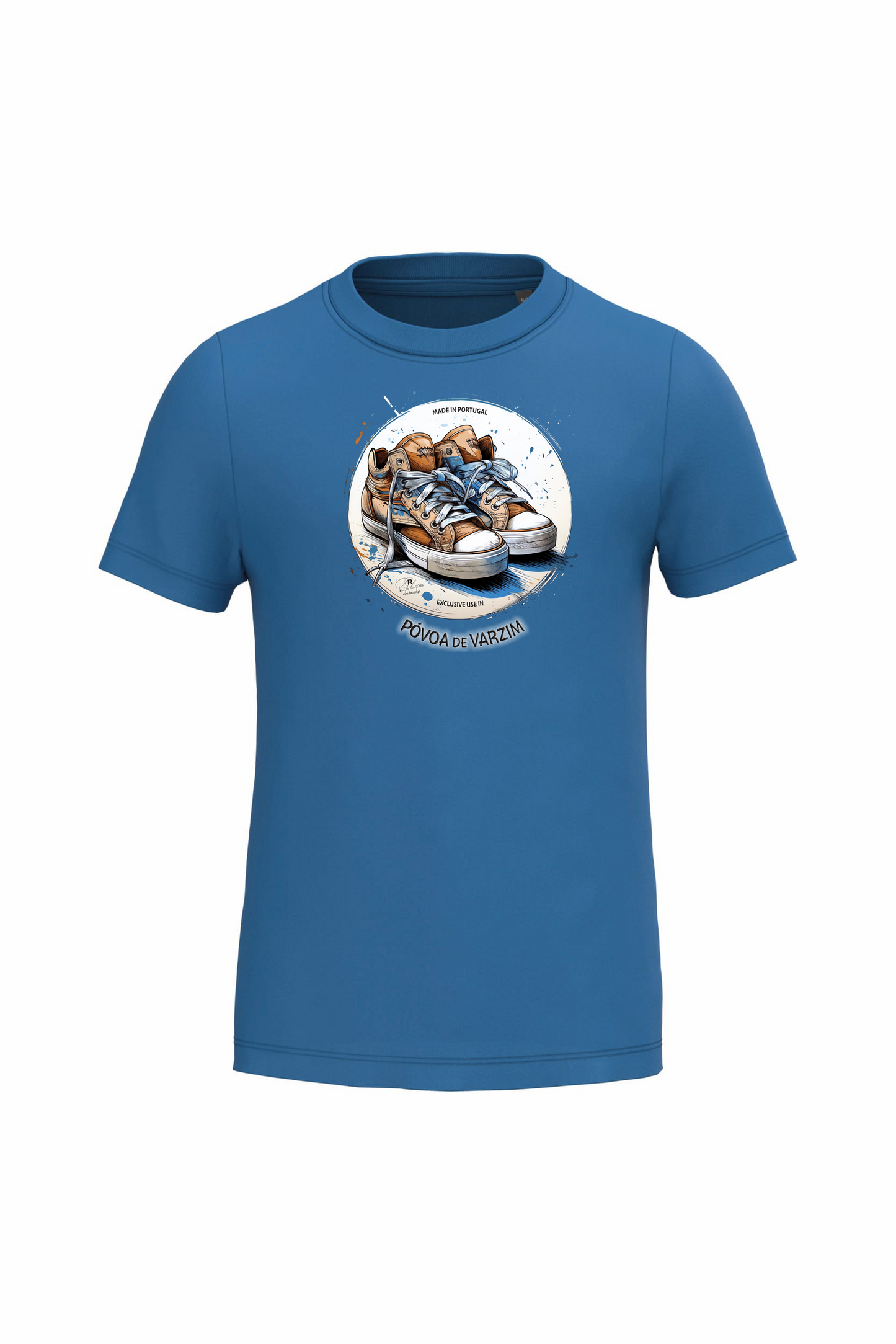 T-shirt de Criança Kariban Exclusive Póvoa de Varzim