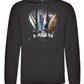 Sweatshirt Surfboards lha da Madeira