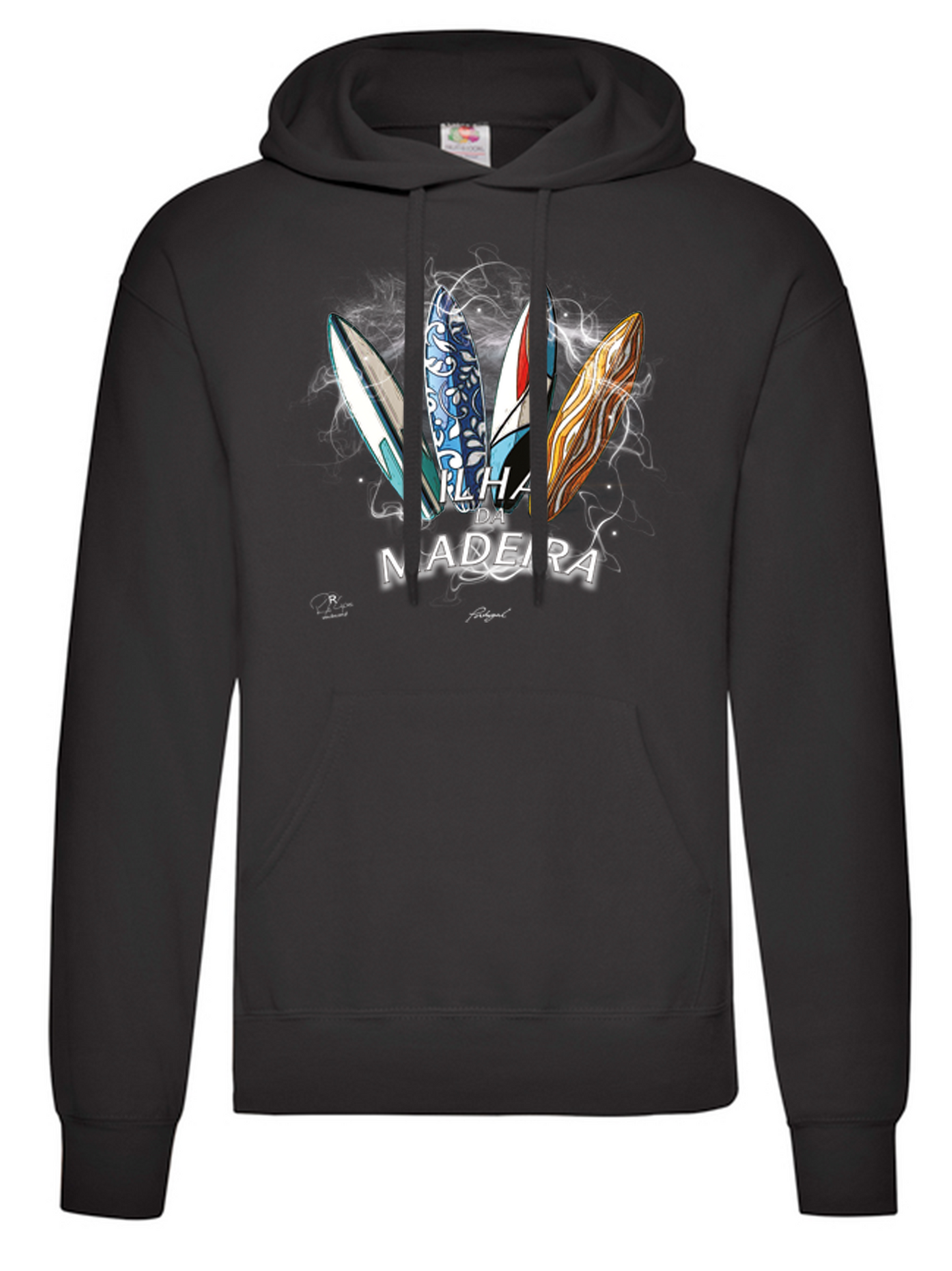 Sweatshirt Surfboards lha da Madeira