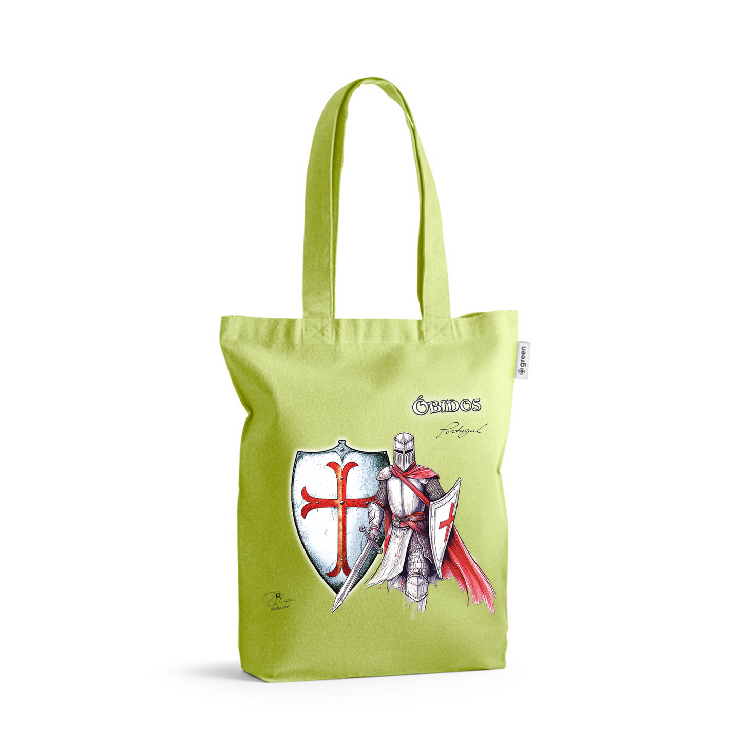 Sacos de Algodão Ecológico 220g Templário Óbidos