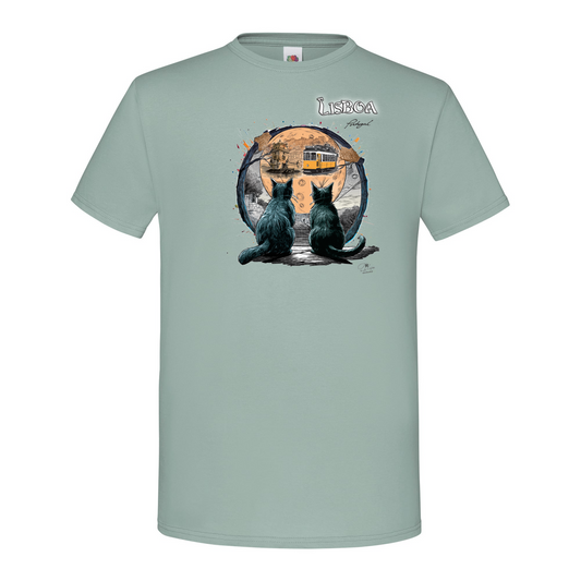 T-shirt Fruit of the Loom, Iconic, 150g, Luar Lisboa