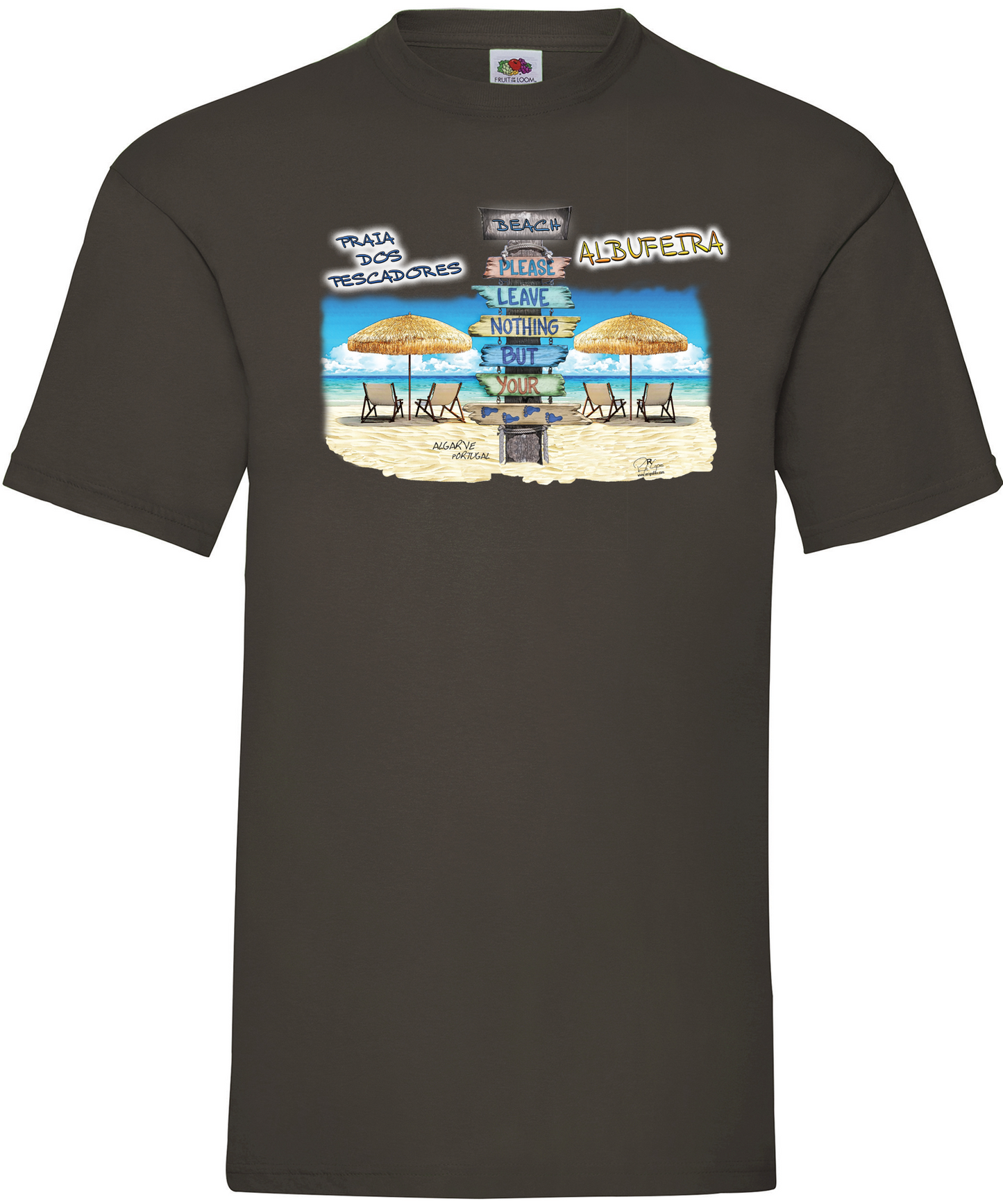 T-shirt Pegadas Albufeira