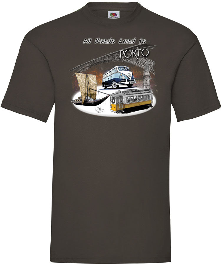 T-shirt All Roads Lead to Porto