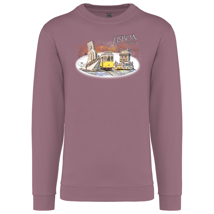 Sweatshirt Kariban sem Capuz Monumentos Belém