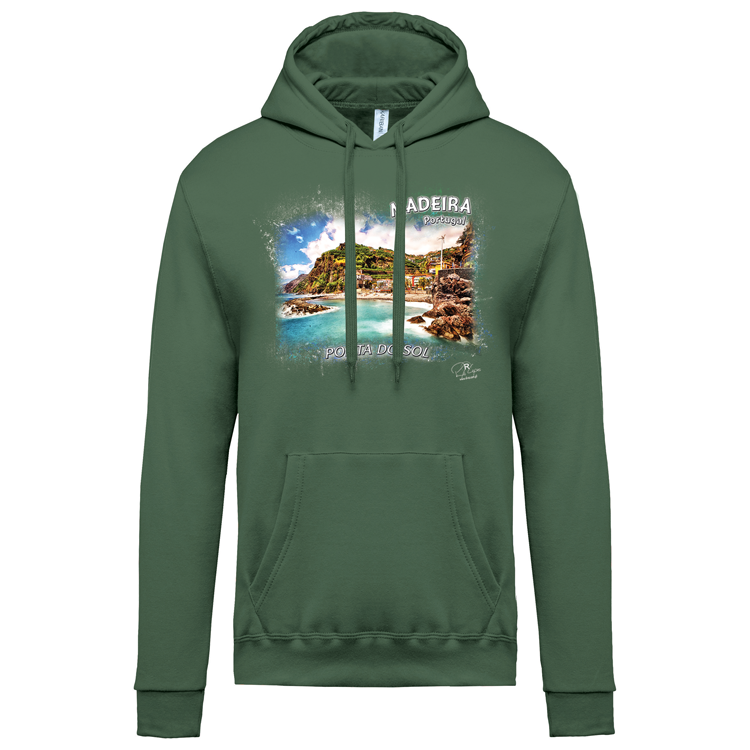 Sweatshirt Kariban com Capuz Ponta do Sol