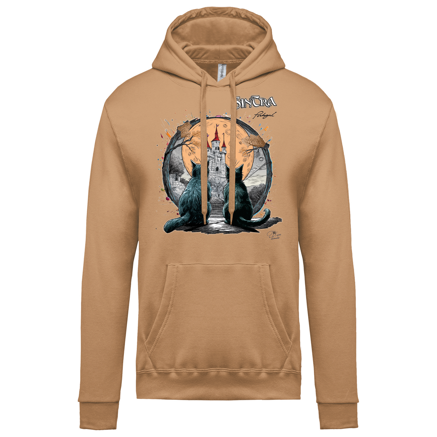 Sweatshirt Kariban com Capuz Luar Sintra