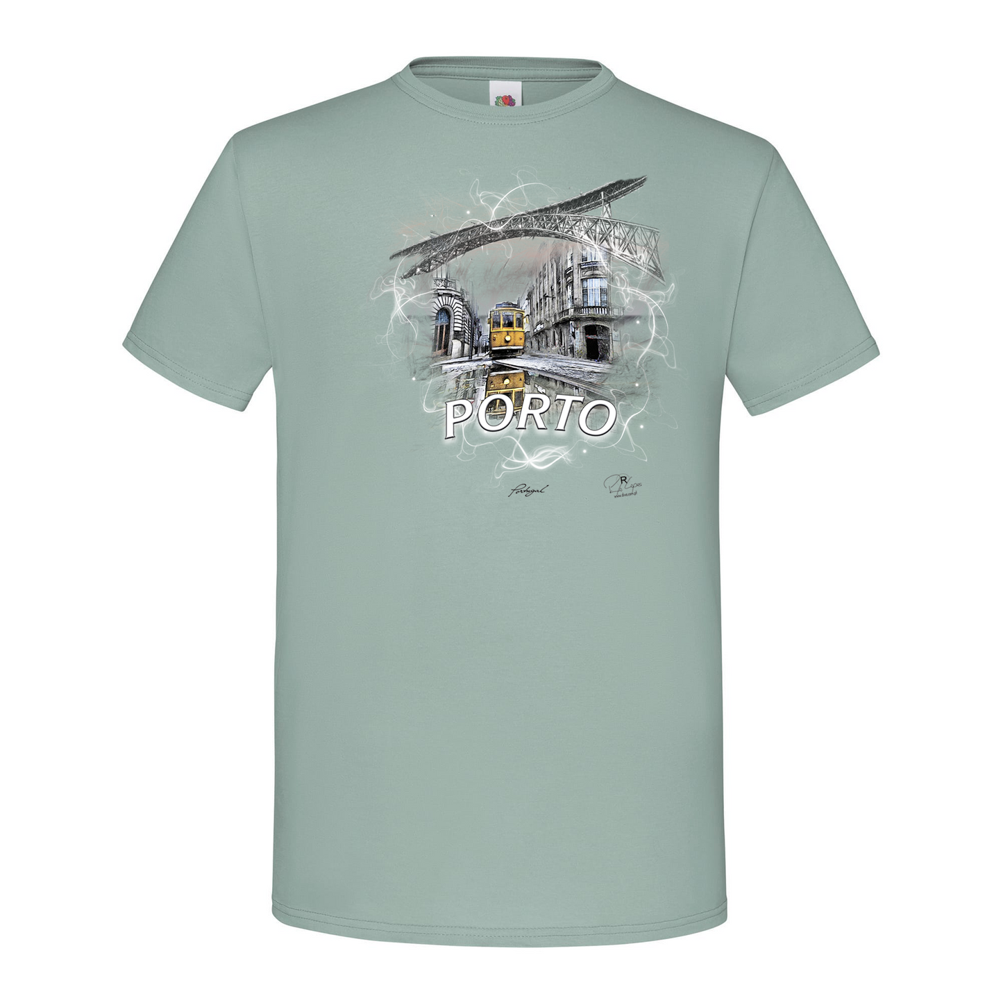 T-shirt Fruit of the Loom, Iconic, 150g, Carreira 22 Porto