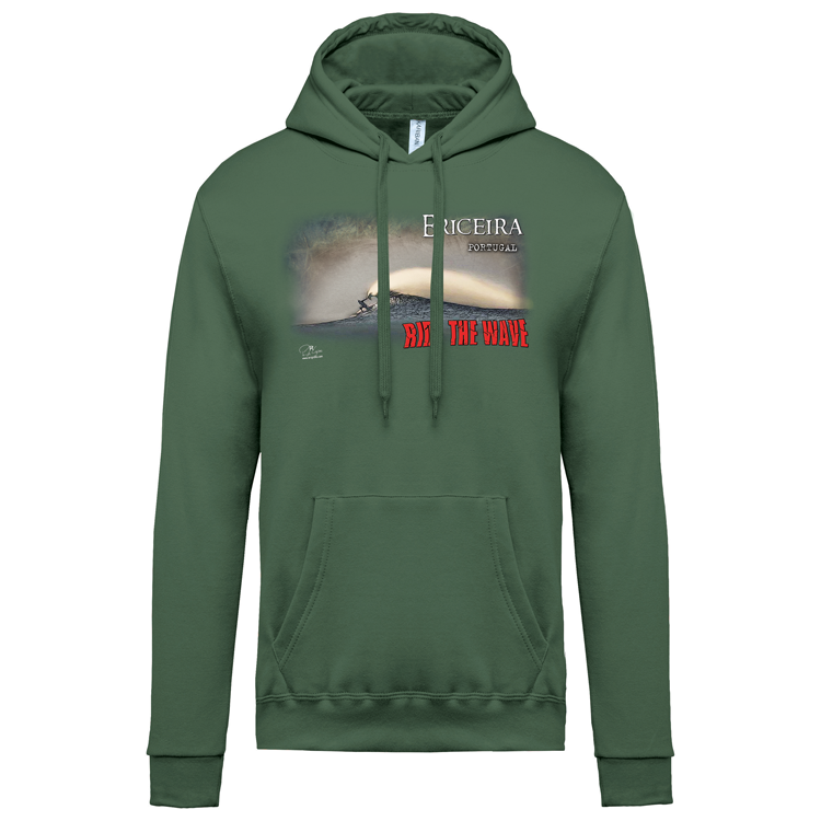 Sweatshirt Kariban com Capuz Ride the Wave Ericeira