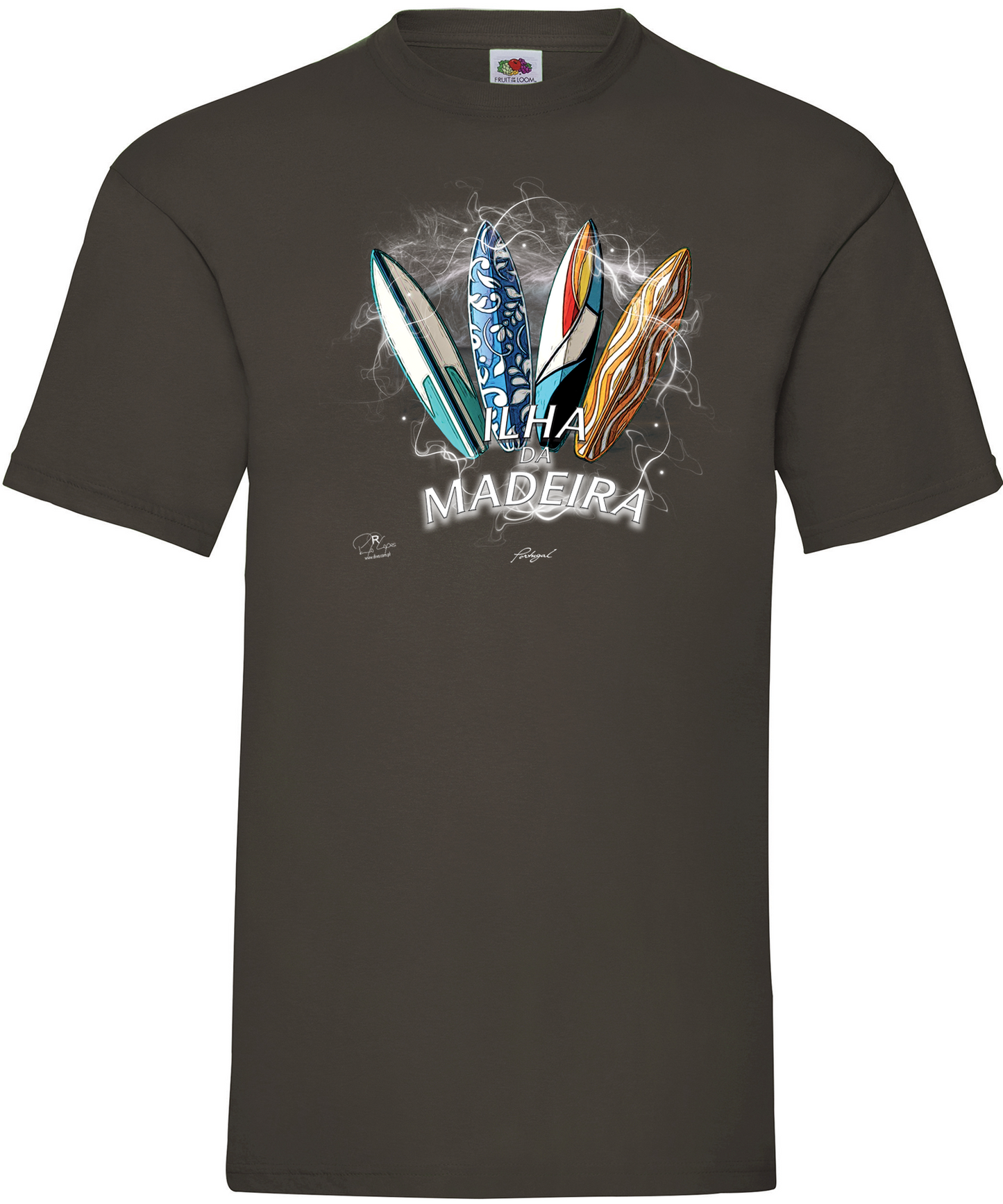 T-shirt Surfboards Ilha da Madeira