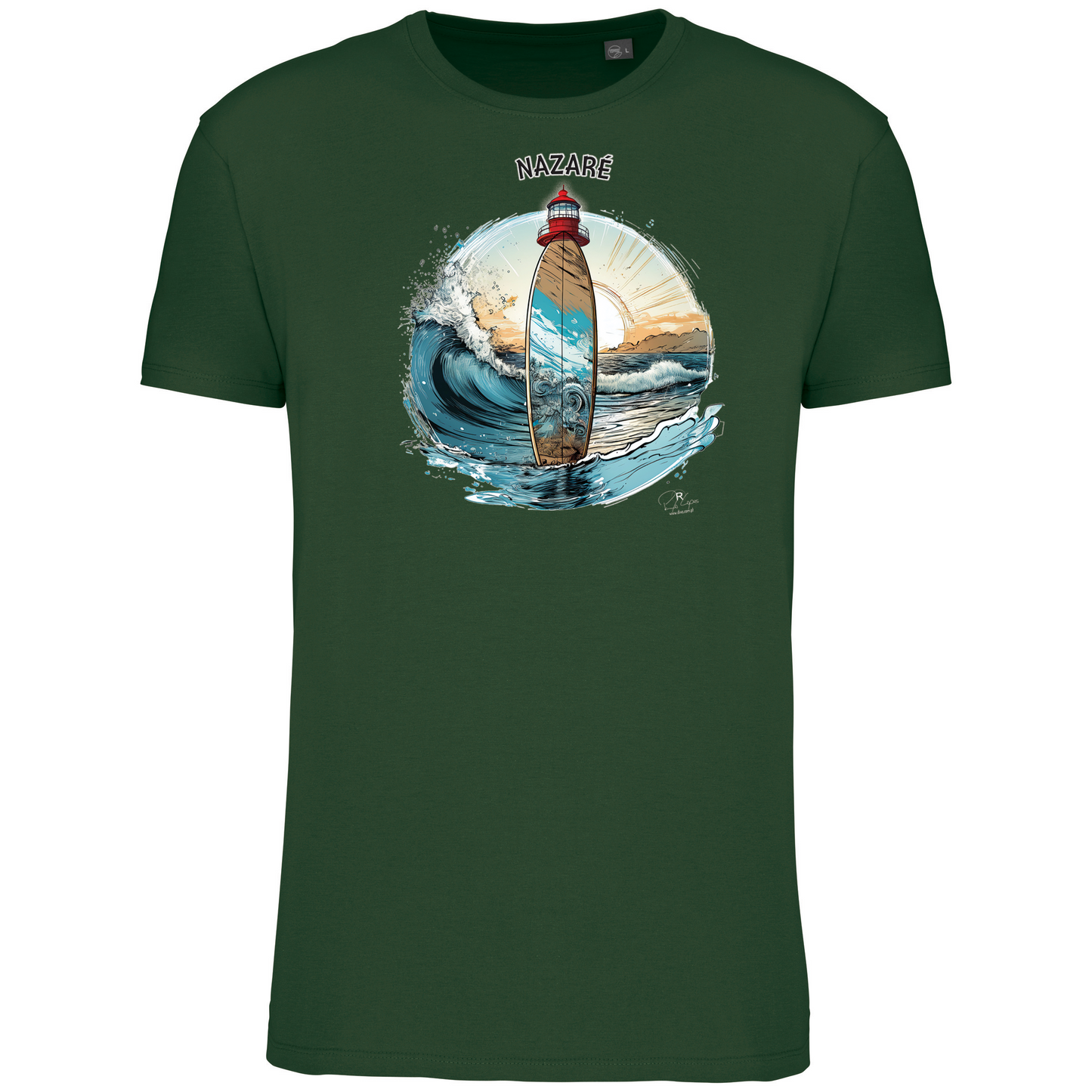 T-Shirt Algodão Biológico Sol Nazaré