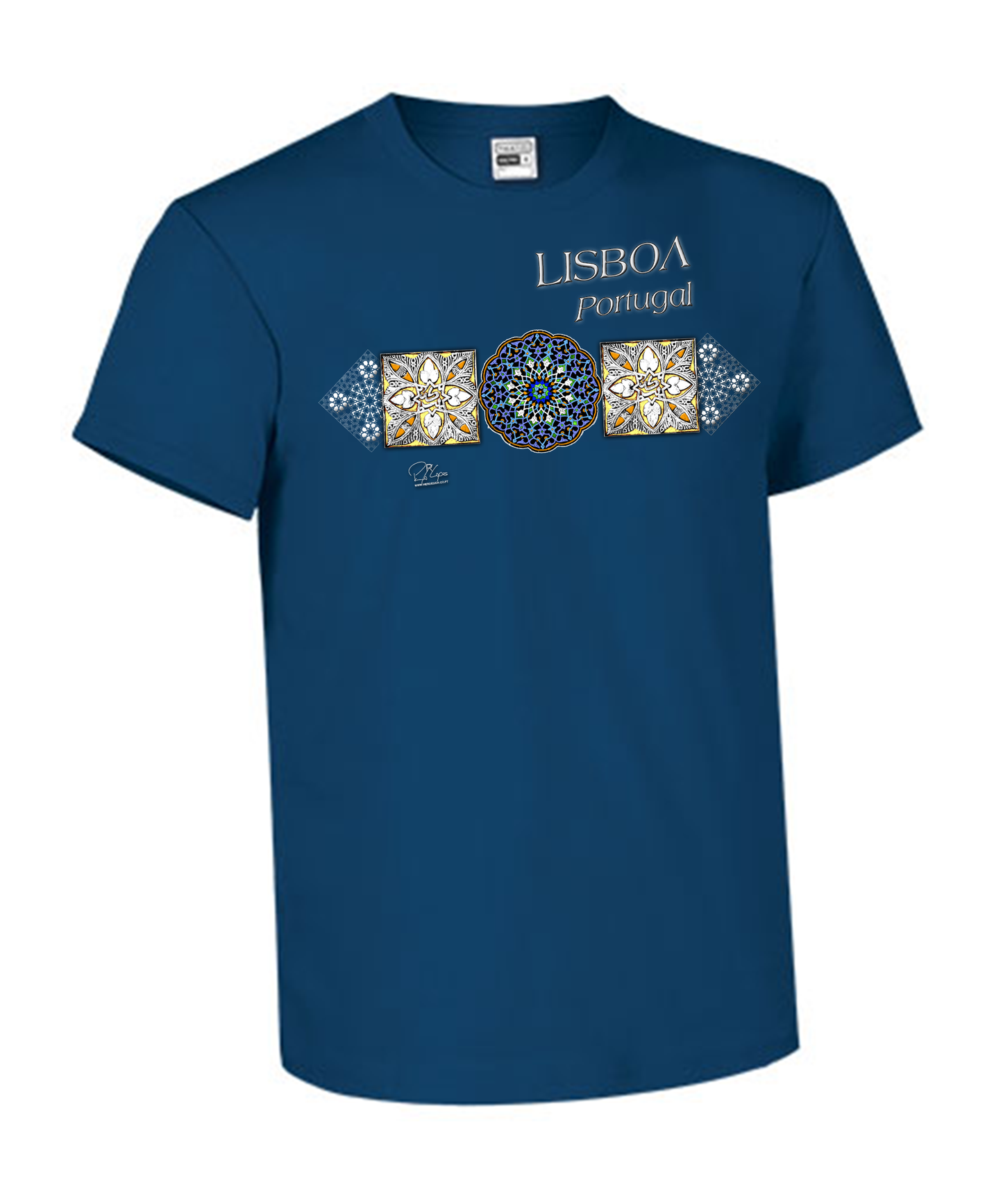 T-shirt Kids Azulejo Árabe Lisboa