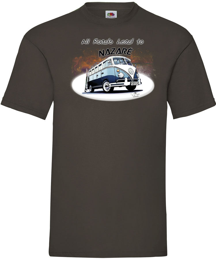 T-shirt All Roads Lead to Nazaré