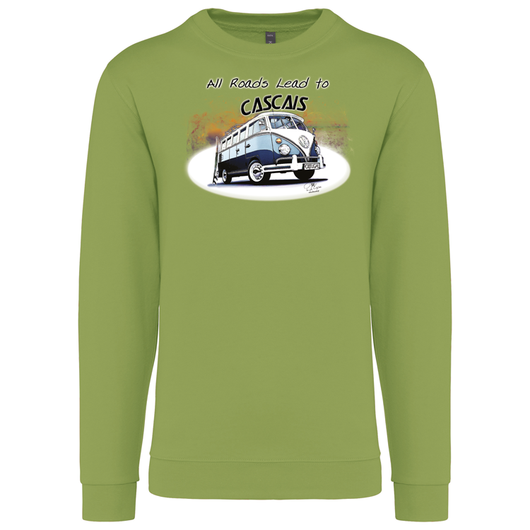 Sweatshirt Kariban sem Capuz All Roads Lead to Cascais