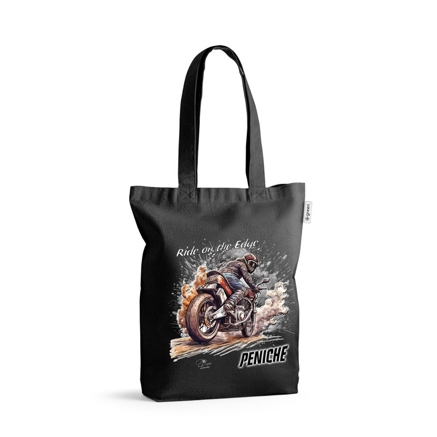 Sacos de Algodão Ecológico 220g Ride on the Edge Peniche