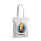 Sacos de Algodão Ecológico 220g Prancha Madeira