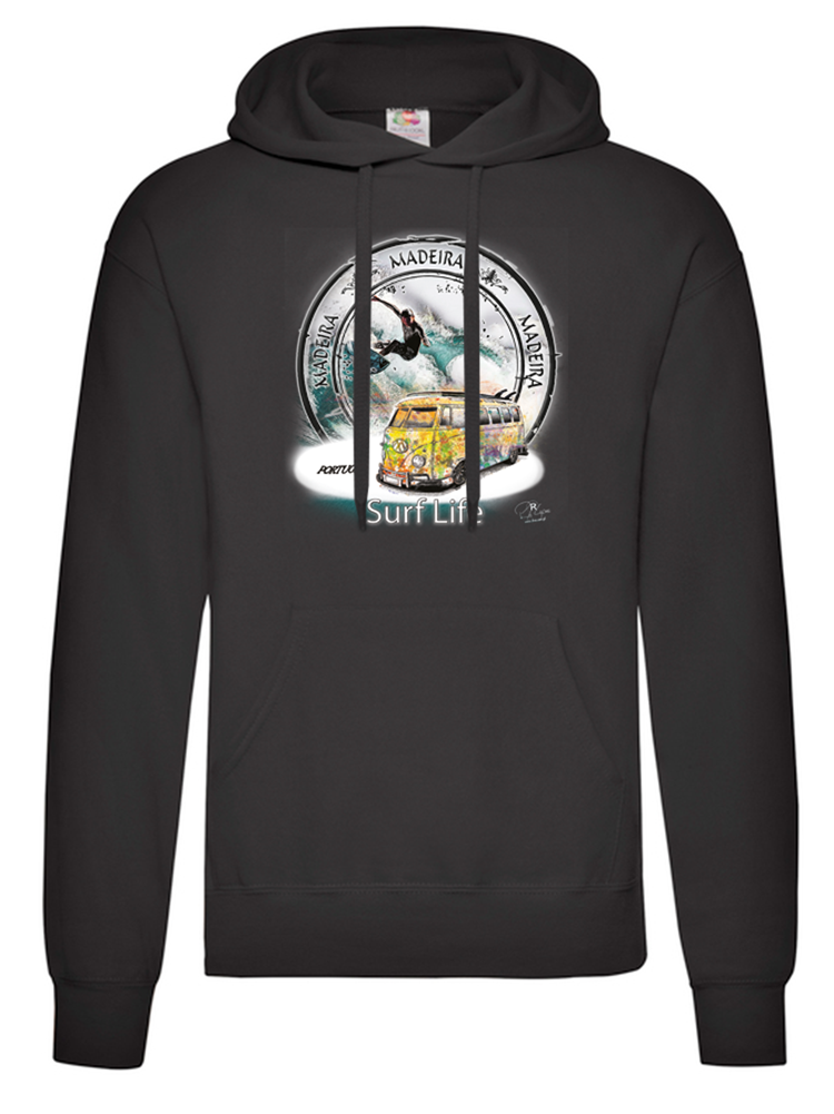 Sweatshirt Surf Life Ilha da Madeira