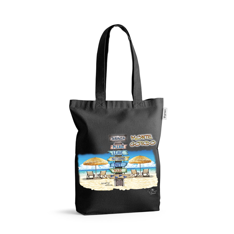 Sacos de Algodão Ecológico 220g Pégadas Monte Gordo